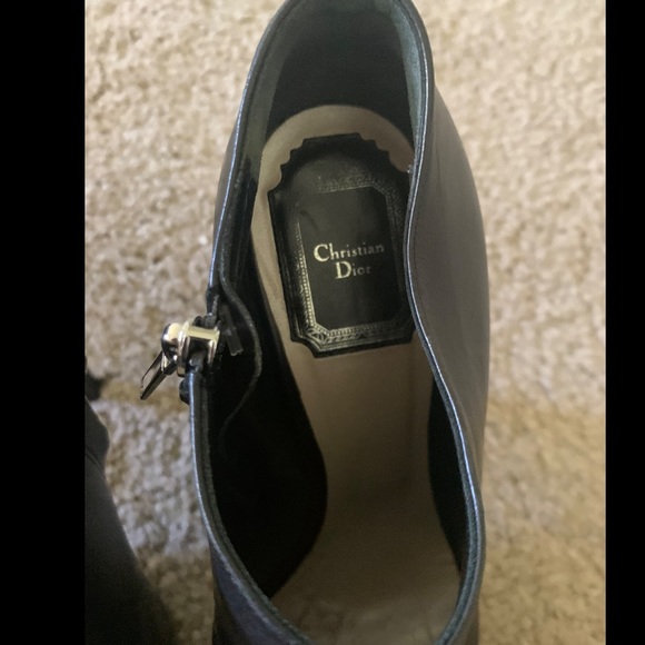 COPY - Dior black ankle boot heels - Picture 4 of 8